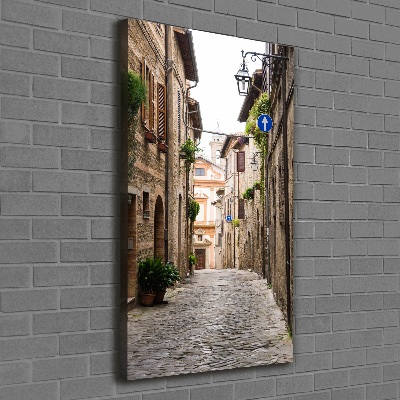 Quadro foto su tela verticale Strade italiane