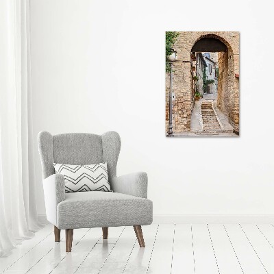 Quadro su tela canvas verticale Strade italiane