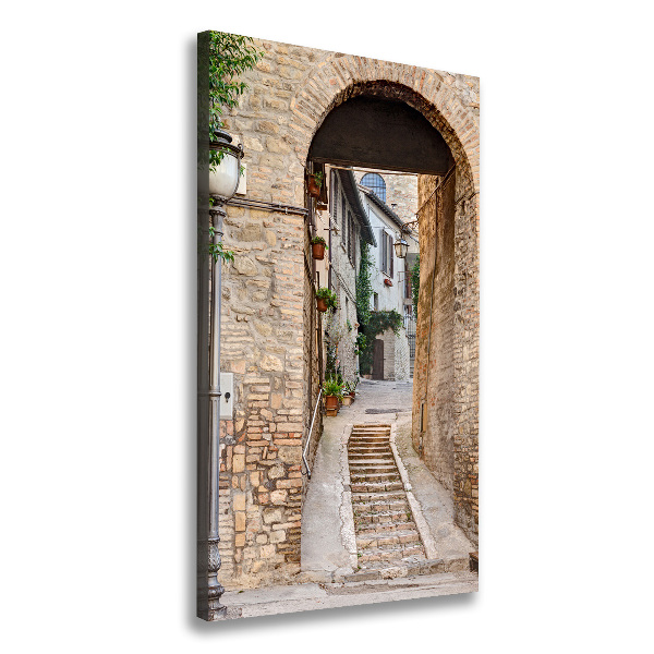 Quadro su tela canvas verticale Strade italiane