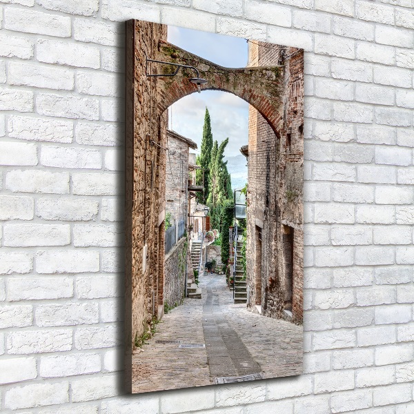 Quadro foto su tela verticale Strade italiane