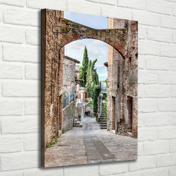 Quadro foto su tela verticale Strade italiane