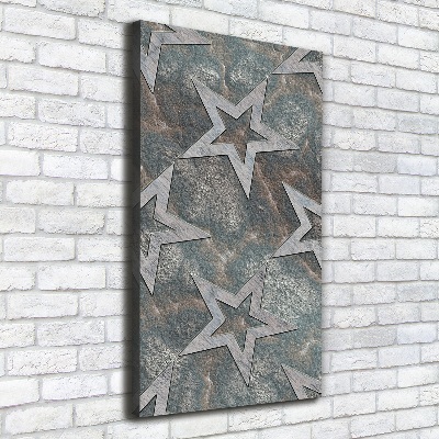 Stampa quadro su tela verticale Stelle di pietra
