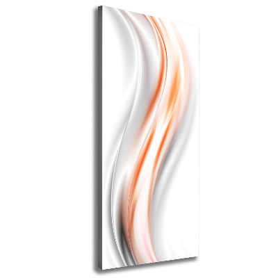 Quadro su tela canvas verticale Onde astratte