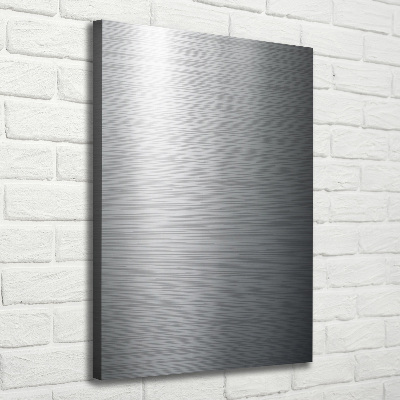 Quadro su tela canvas verticale Sfondo metallico