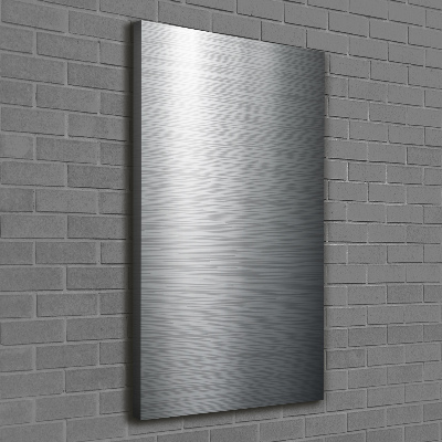 Quadro su tela canvas verticale Sfondo metallico