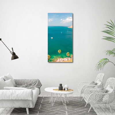 Quadro foto su tela verticale Yacht in Thailandia