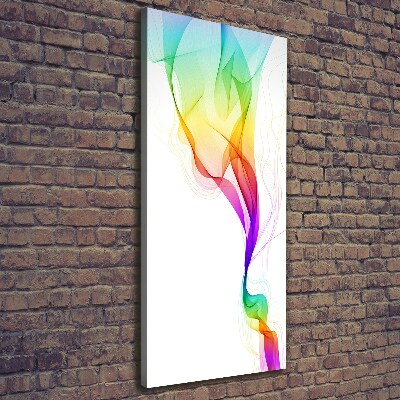 Quadro su tela canvas verticale Astrazione colorata