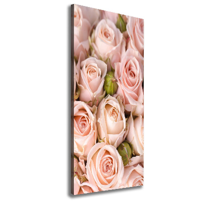 Quadro foto su tela verticale Bouquet di rose