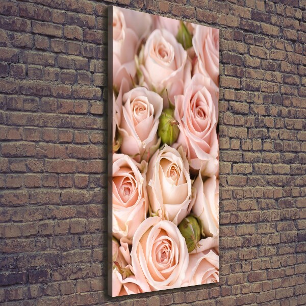 Quadro foto su tela verticale Bouquet di rose