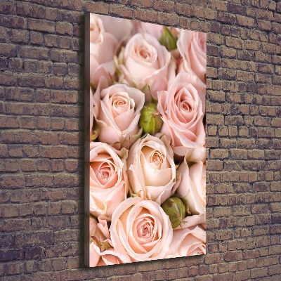 Quadro foto su tela verticale Bouquet di rose
