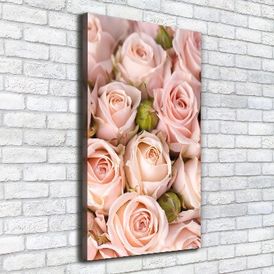 Quadro foto su tela verticale Bouquet di rose