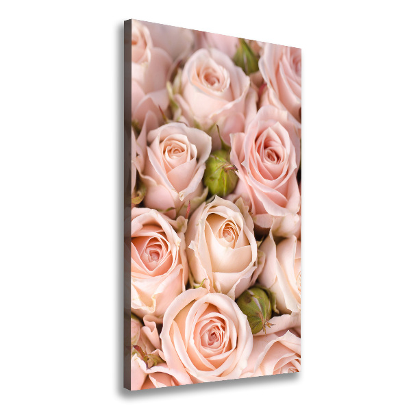 Quadro foto su tela verticale Bouquet di rose