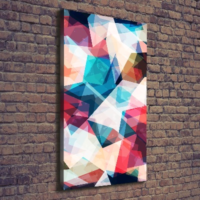 Quadro su tela canvas verticale Mosaico astratto