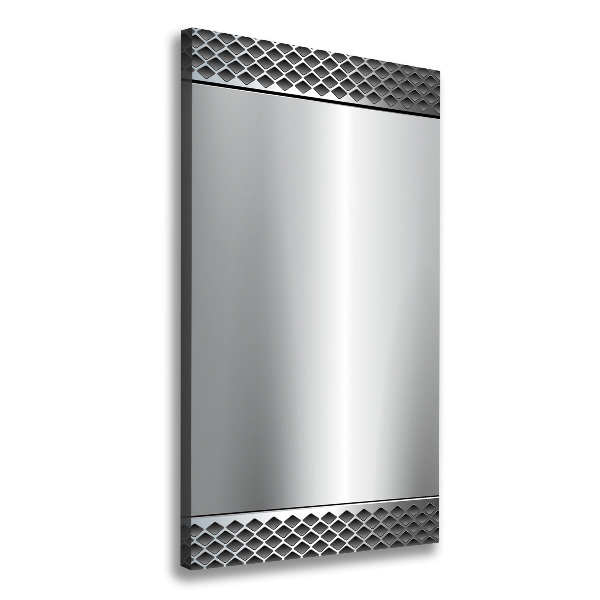 Stampa quadro su tela verticale Sfondo metallico