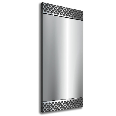 Stampa quadro su tela verticale Sfondo metallico