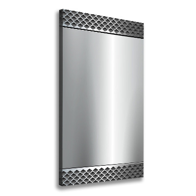 Stampa quadro su tela verticale Sfondo metallico