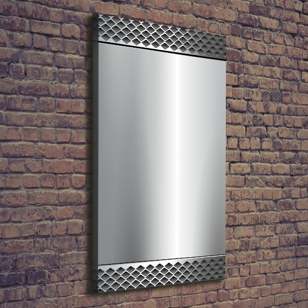 Stampa quadro su tela verticale Sfondo metallico