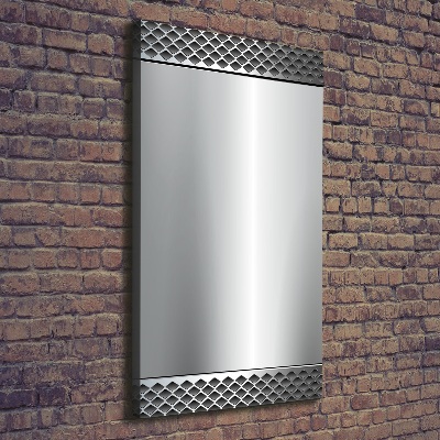 Stampa quadro su tela verticale Sfondo metallico