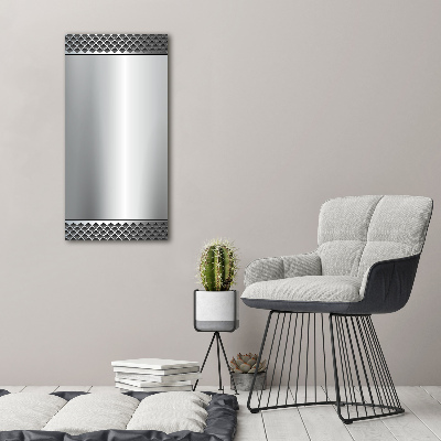 Stampa quadro su tela verticale Sfondo metallico