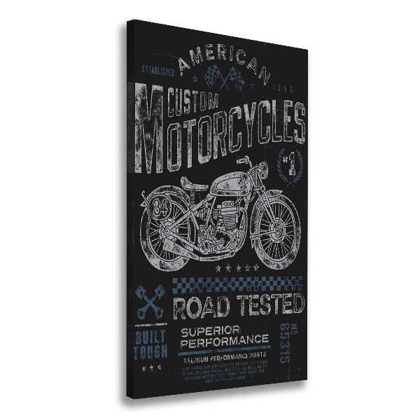 Quadro su tela canvas verticale Automobilistico