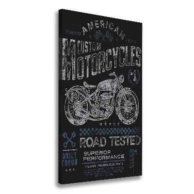 Quadro su tela canvas verticale Automobilistico