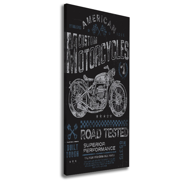 Quadro su tela canvas verticale Automobilistico