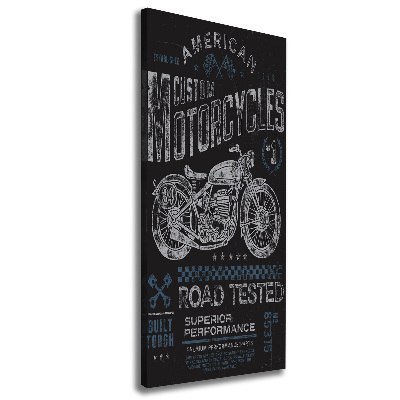 Quadro su tela canvas verticale Automobilistico