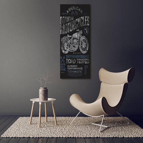 Quadro su tela canvas verticale Automobilistico