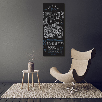 Quadro su tela canvas verticale Automobilistico