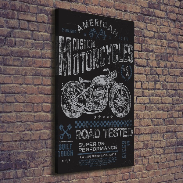 Quadro su tela canvas verticale Automobilistico