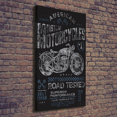 Quadro su tela canvas verticale Automobilistico