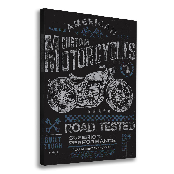 Quadro su tela canvas verticale Automobilistico