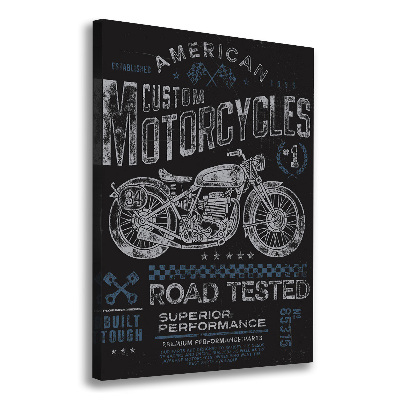 Quadro su tela canvas verticale Automobilistico