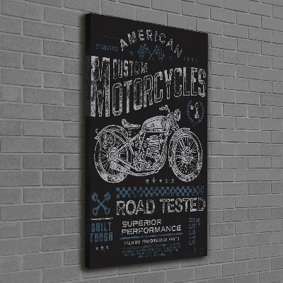 Quadro su tela canvas verticale Automobilistico