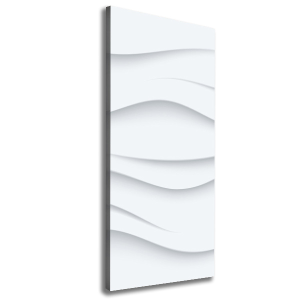 Quadro foto su tela verticale Onde astratte