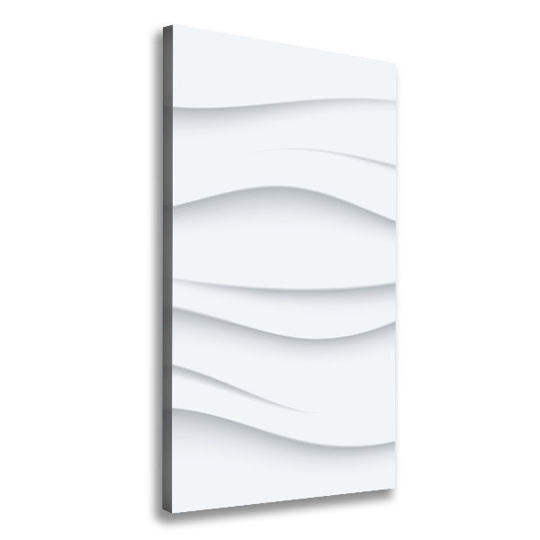 Quadro foto su tela verticale Onde astratte