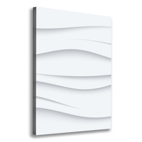 Quadro foto su tela verticale Onde astratte