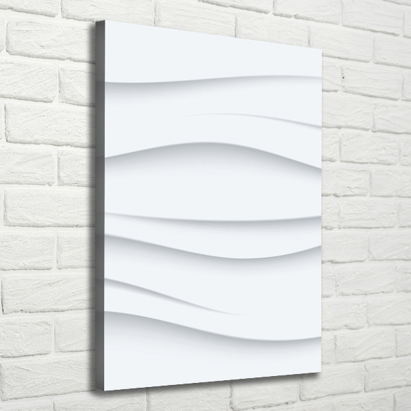 Quadro foto su tela verticale Onde astratte