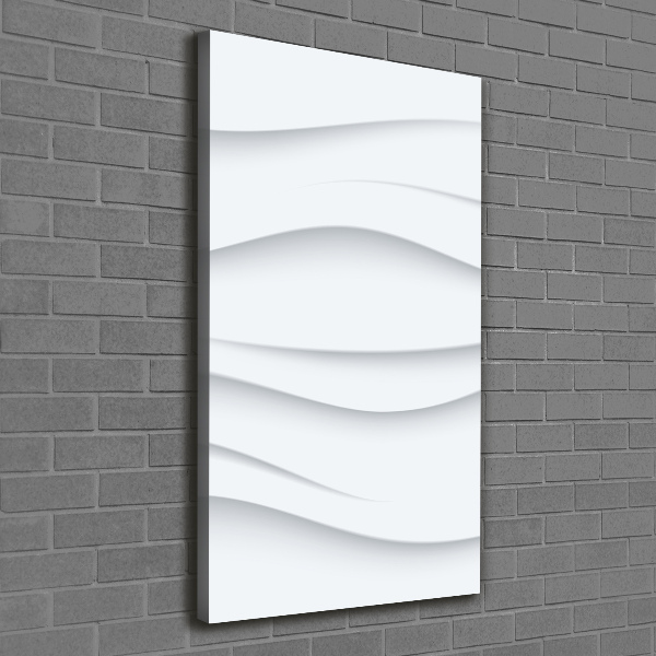 Quadro foto su tela verticale Onde astratte