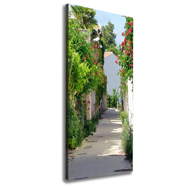 Quadro su tela canvas verticale Strade francesi