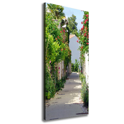 Quadro su tela canvas verticale Strade francesi