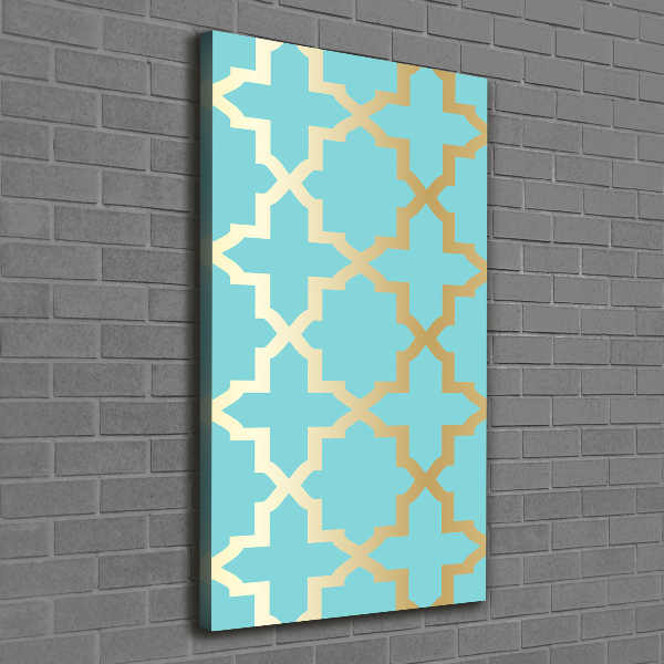 Quadro su tela canvas verticale Modello arabo
