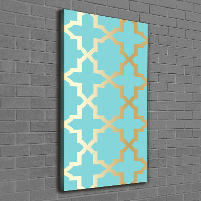 Quadro su tela canvas verticale Modello arabo