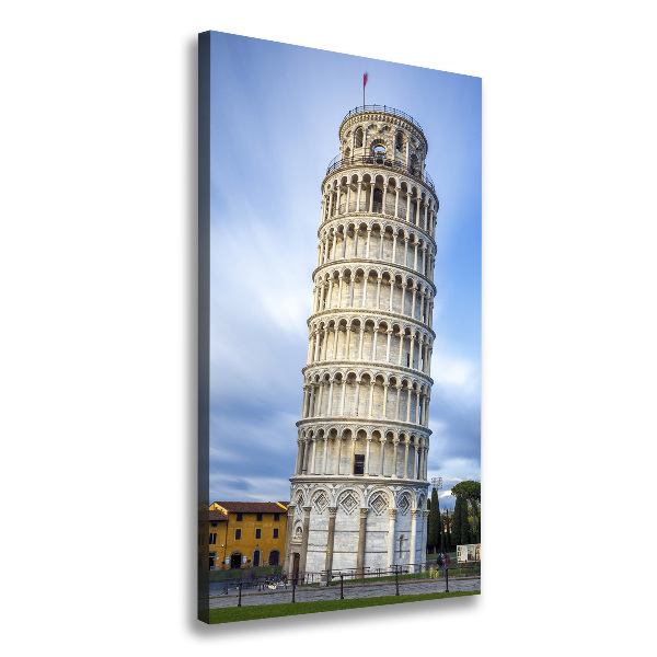 Quadro foto su tela verticale Torre Pendente di Pisa