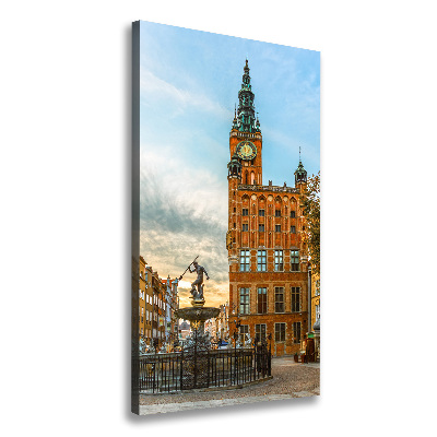 Quadro su tela canvas verticale Danzica, Polonia