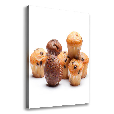 Stampa quadro su tela verticale Cupcakes
