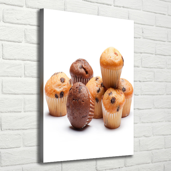 Stampa quadro su tela verticale Cupcakes