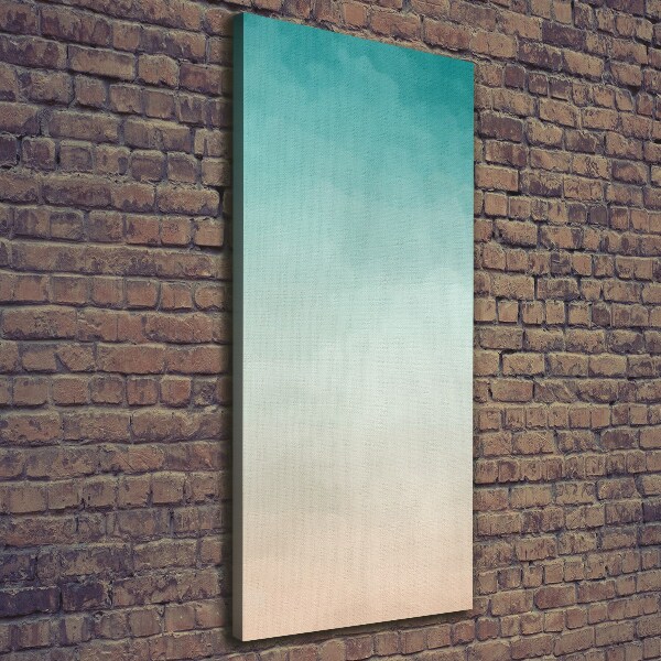 Quadro foto su tela verticale Fumo