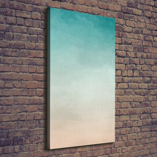 Quadro foto su tela verticale Fumo