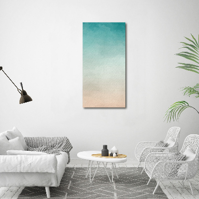 Quadro foto su tela verticale Fumo